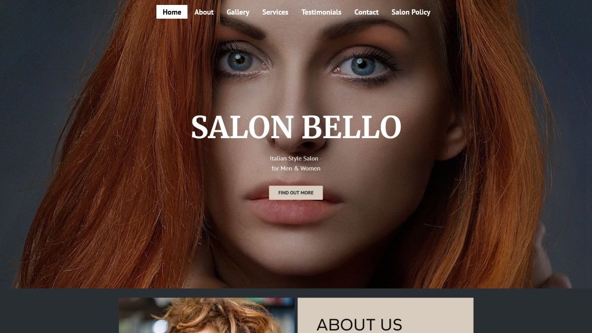 Salon Bello Showcase